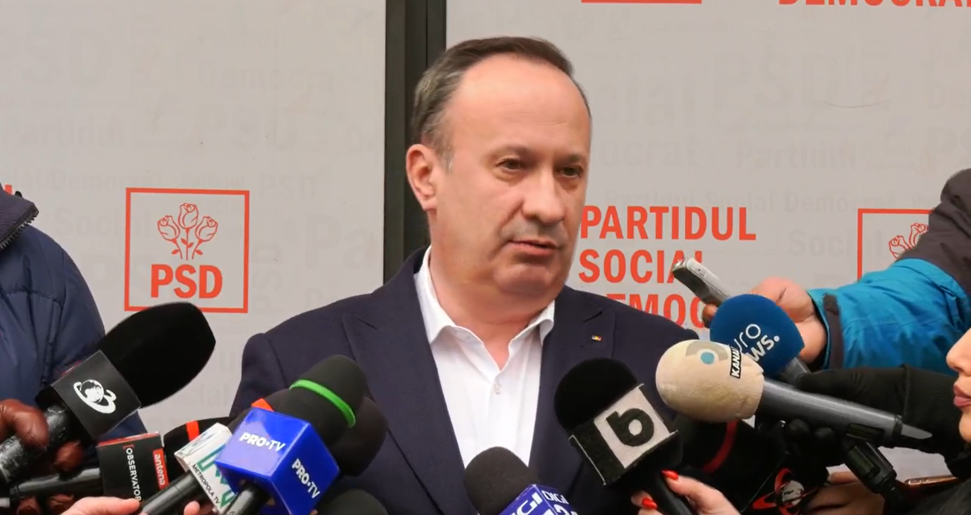 Câciu: PSD, esențial pentru stabilitate economică