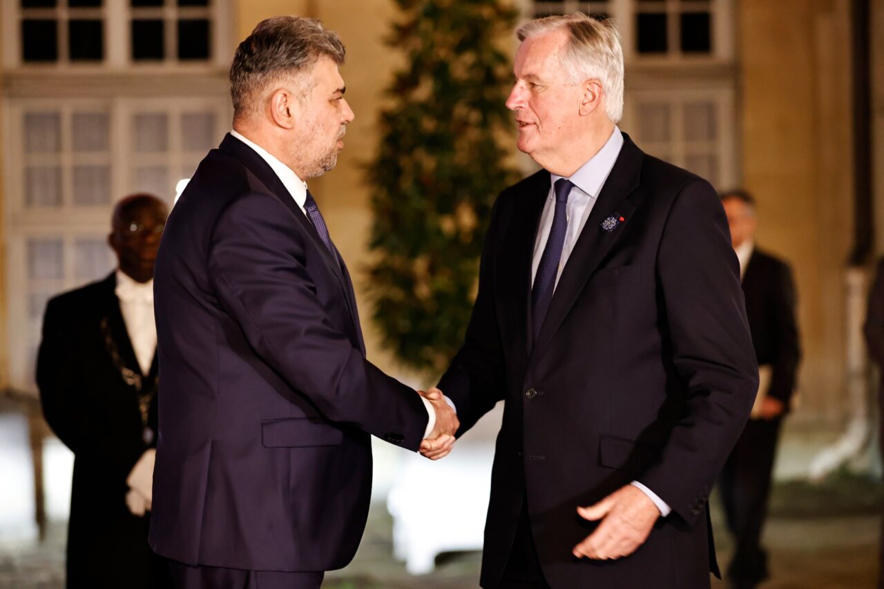 Marcel CIOLACU, cină cu premierul Michel Barnier, la Matignon / „Argumentele SOLIDE” pentru a continua cooperarea între cele două state