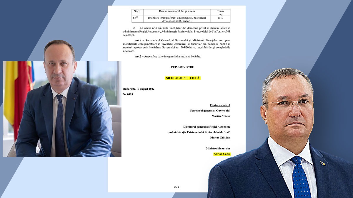 Adrian CÂCIU, despre HG privind „vila pentru Iohannis”: SEMNĂTURA care contează acolo este a președintelui PNL, CIUCĂ