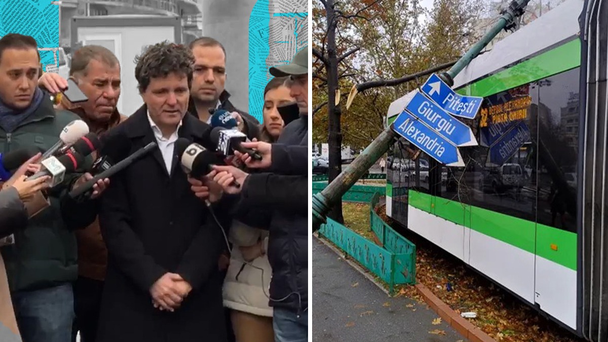 Nicușor DAN, despre stâlpul pus INVERS pe Linia 32: 2000-3000 de stâlpi și-au depășit perioada de valabilitate. Suntem nevoiți să facem improvizații