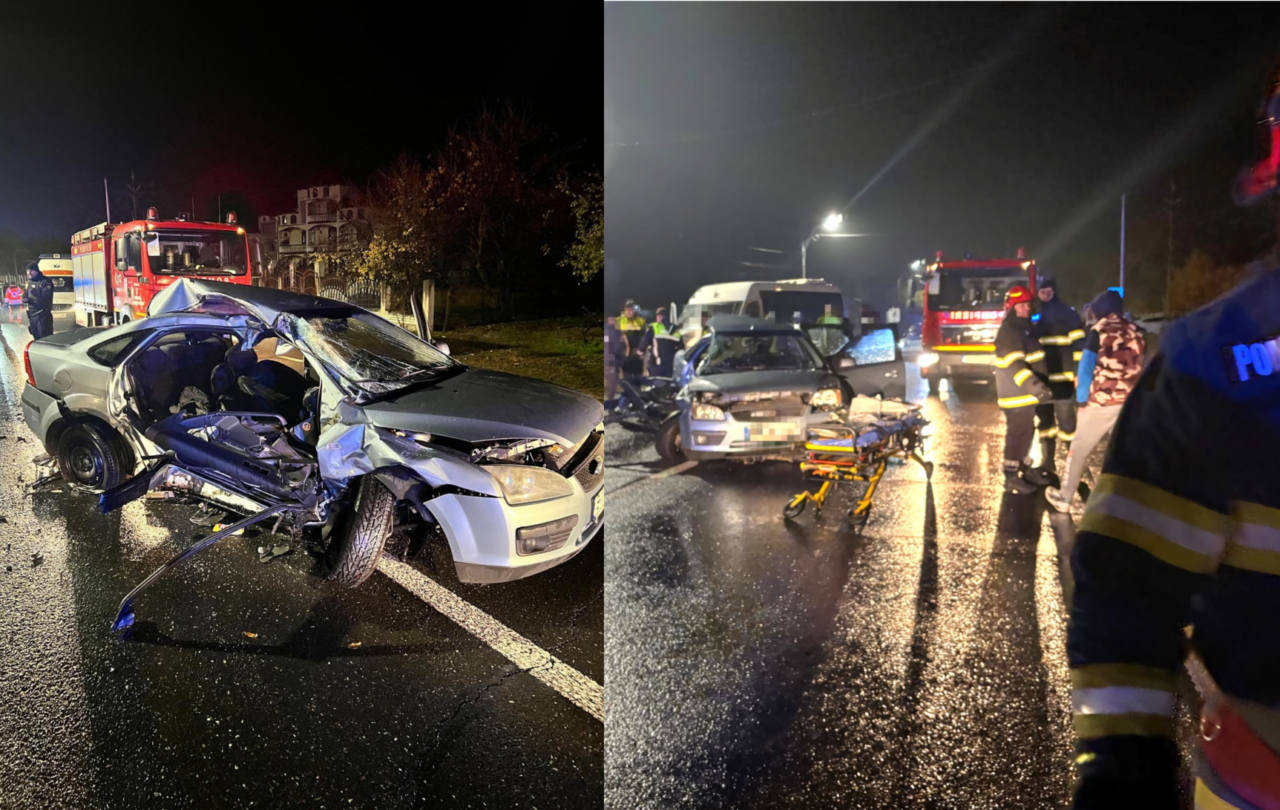 Planul Roșu activat în Giurgiu: Accident rutier grav pe DN6, în apropierea localității Valea Plopilor