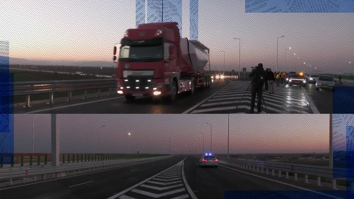 Au fost inaugurați primii 11 km ai Autostrăzii Moldova. Se circulă pe COCOAȘA de la FOCȘANI