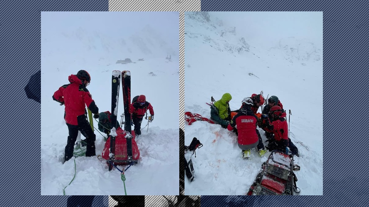Doi alpiniști temerari au fost îngropați de o AVALANȘĂ în Munții Făgăraș. Au fost salvați ca prin minune