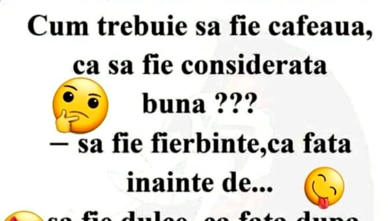 BANCUL ZILEI | Cum trebuie să fie făcută cafeaua, de fapt