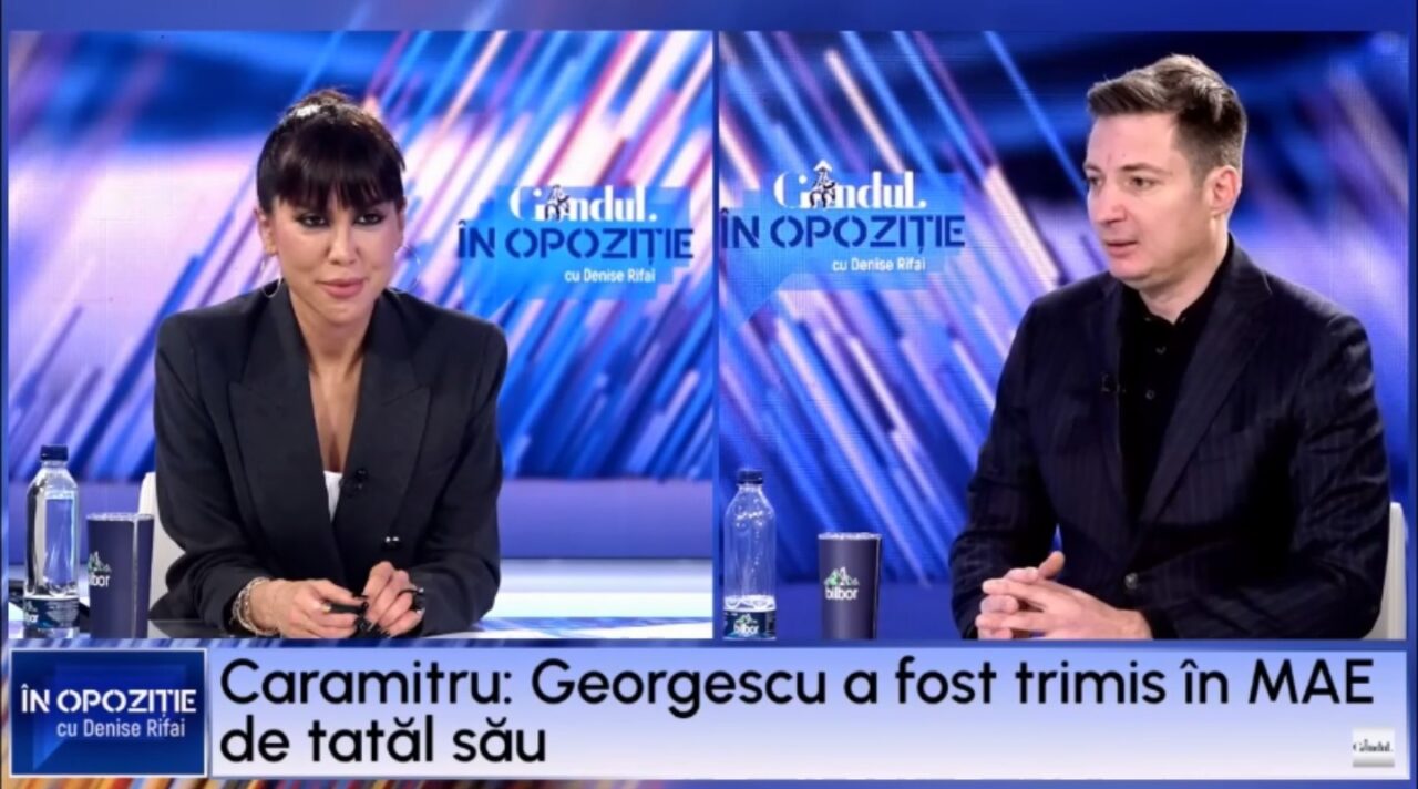 Andrei Caramitru: „Călin GEORGESCU, securist trimis de tată în străinătate, care era șmecher în Partidul Comunist”