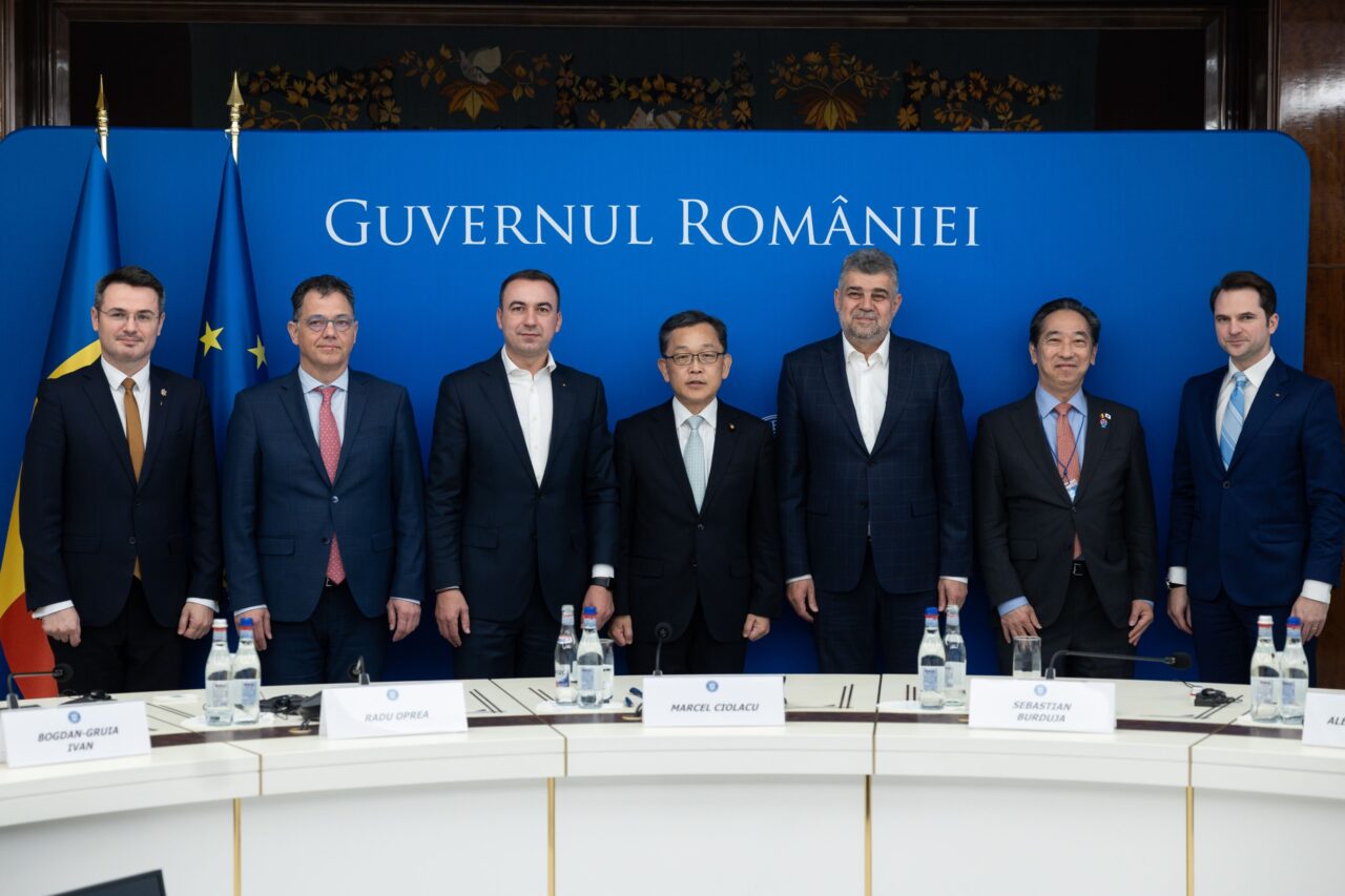 Marcel Ciolacu, la întâlnirea cu delegația de investitori japonezi: „Avem PLANURI ambițioase în zona nucleară”