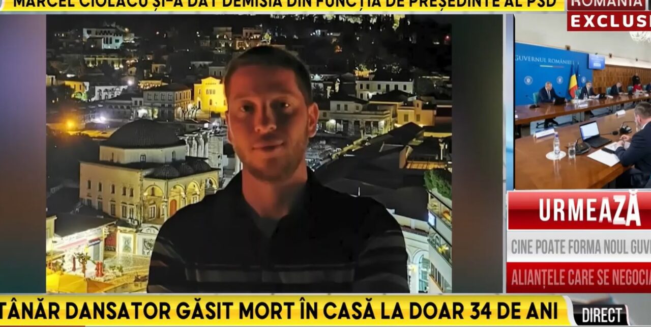 Tânăr dansator găsit mort în casă la doar 34 de ani. Prima IPOTEZĂ a anchetatorilor