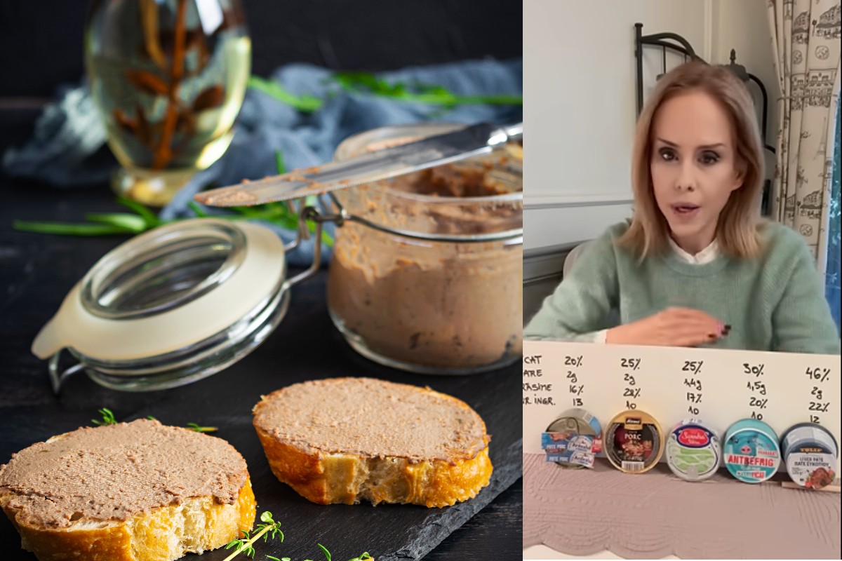Cel mai bun pate de ficat care se vinde în supermarketurile din România. Mihaela Bilic a găsit varianta cea mai SĂNĂTOASĂ
