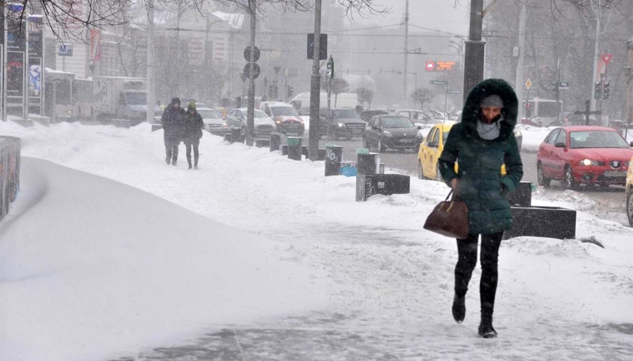 Meteorologii Accuweather au actualizat prognoza. Ninge în București zilele următoare?