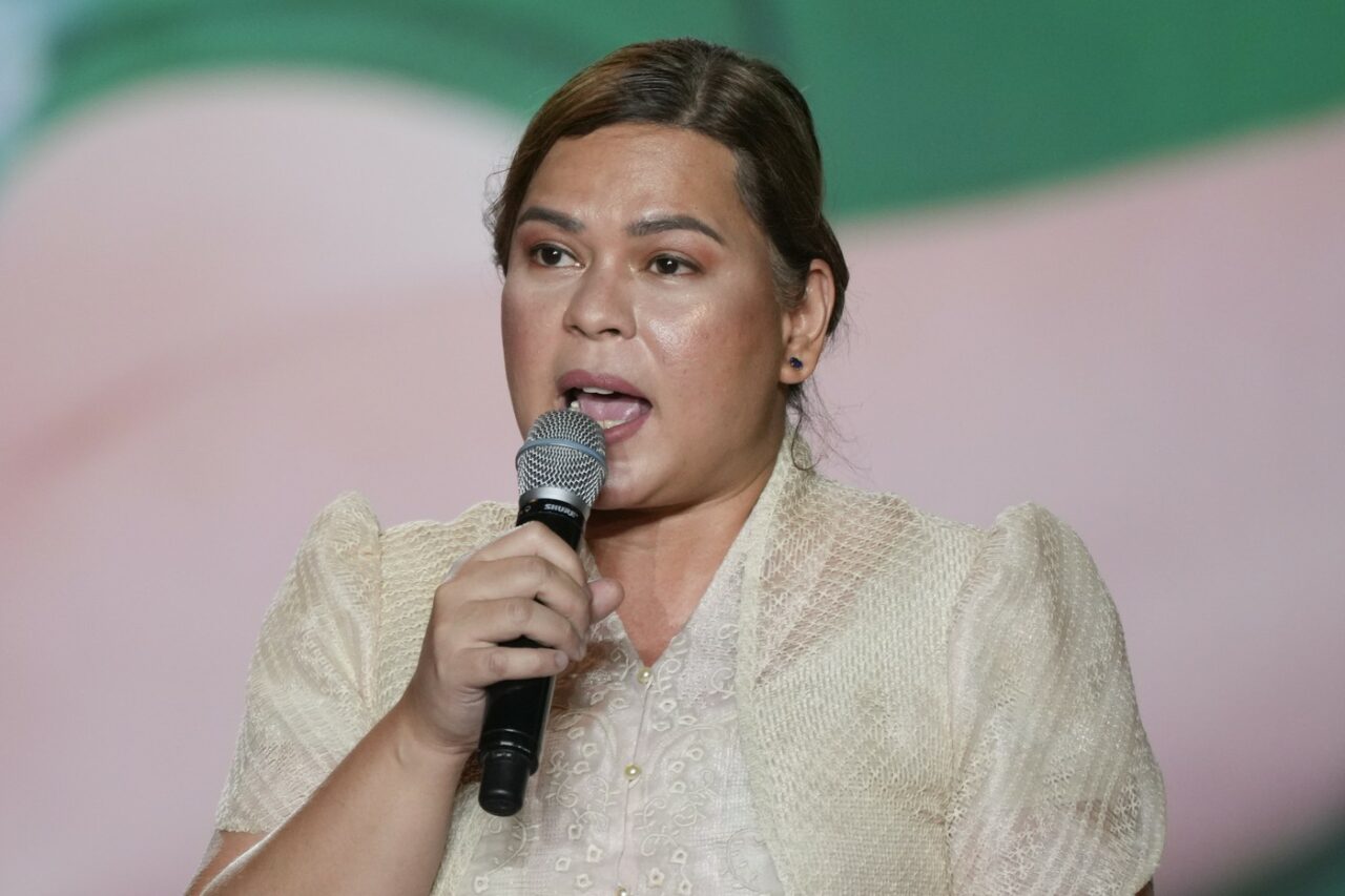 Sara Duterte, vicepreședintele din Filipine, anunț ULUITOR! A angajat un asasin pentru a-l ucide pe președinte, dacă ea va fi omorâtă