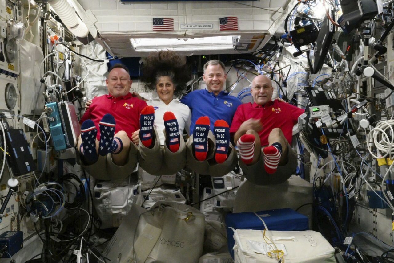 Astronauții americani au VOTAT din spațiul cosmic