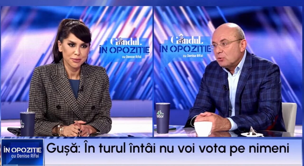 Cozmin Gușă: „O să-l votez pe CIOLACU“/ „Îl cunosc de 24 de ani, am fost amici, nu prieteni“