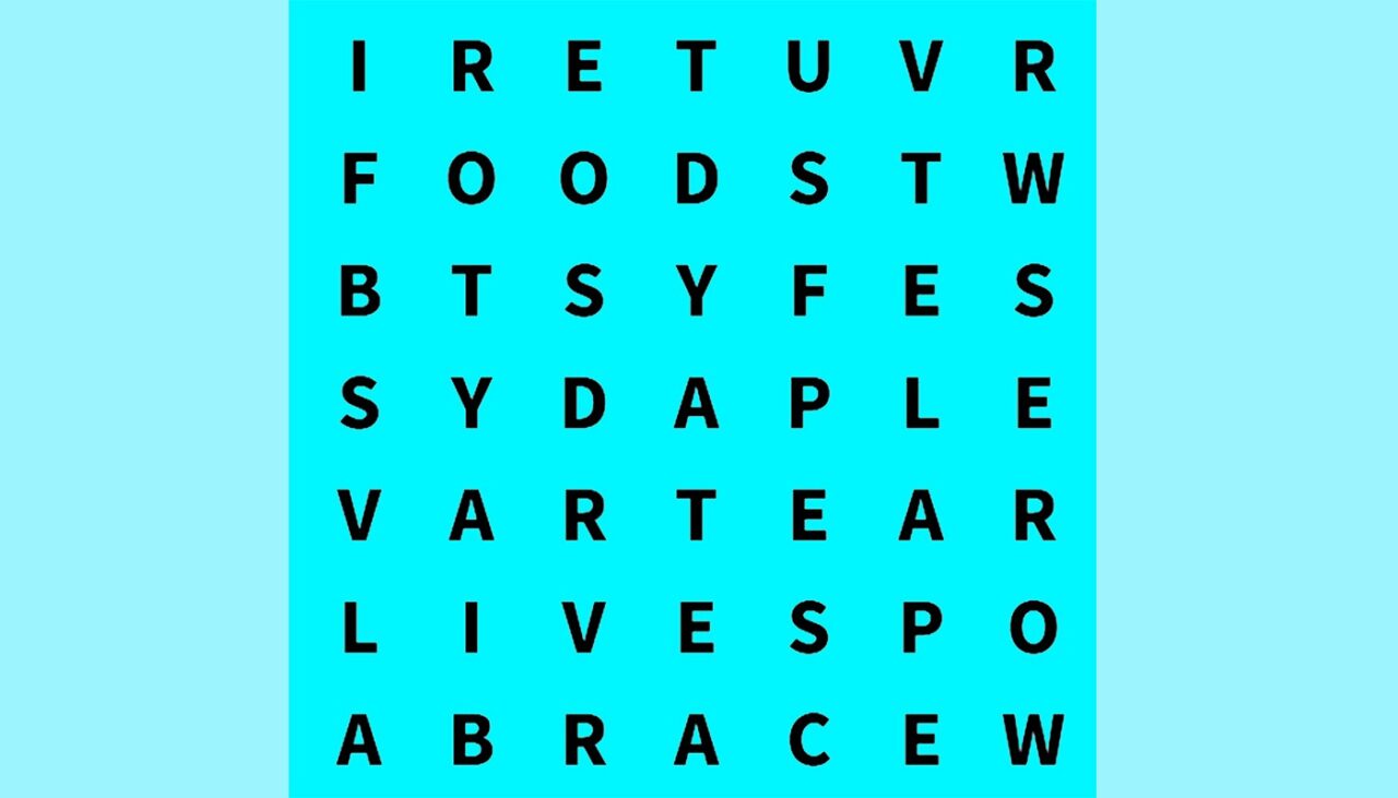 Test de logică | Găsiți cuvântul „lady” din acest puzzle. Aveți doar 6 secunde!