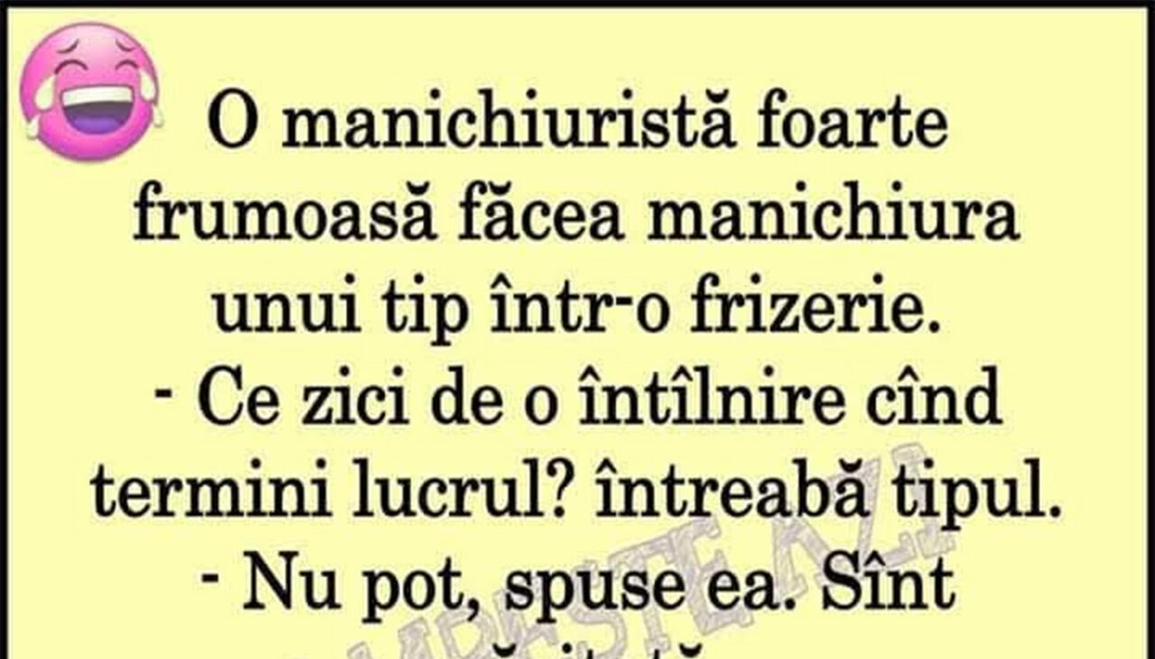 BANCUL ZILEI | Manichiurista și clientul amorezat