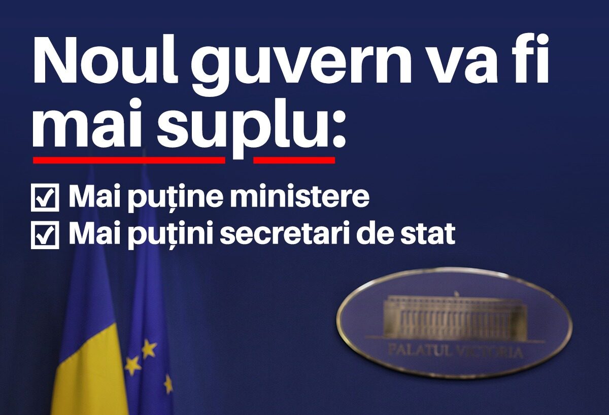USR anunță desființarea Ministerului Familiei și reducerea numărului de secretari de stat. „Noul EXECUTIV va avea maximum 16 MINISTERE”