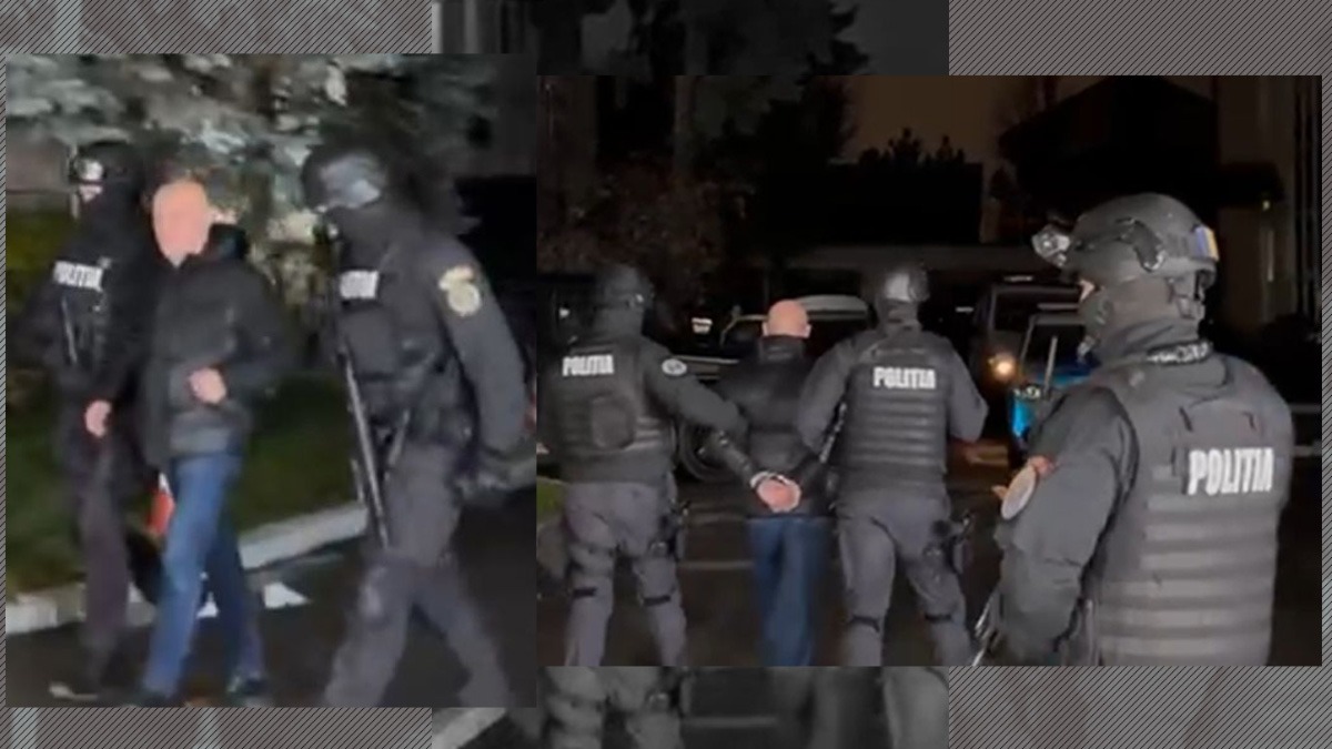 Primele IMAGINI după reținerea lui Horațiu POTRA. Polițiștii l-au dus încătușat la Parchetul Curții de Apel Ploiești