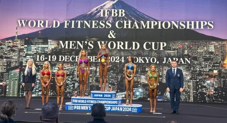 8 medalii pentru România în Japonia! Ce s-a întâmplat la Campionatul Mondial de Fitness IFBB