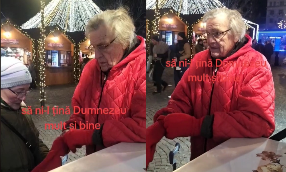 Cum a fost surprins Florin Piersic, alături de soția sa la târgul de Crăciun din Cluj, după problemele grave de sănătate din vară