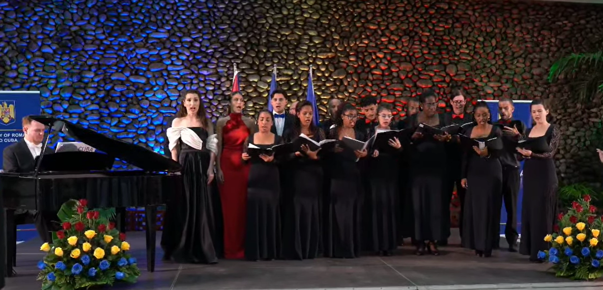 Ambasada României la Havana a marcat Ziua Națională cu o gală muzicală de excepție: „MÂNDRIA de a fi român”
