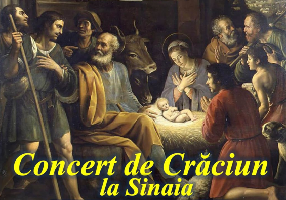 Concert de CRĂCIUN la Sinaia. „O invitație la trăirea valorilor umane și creștine în familie și în societate”