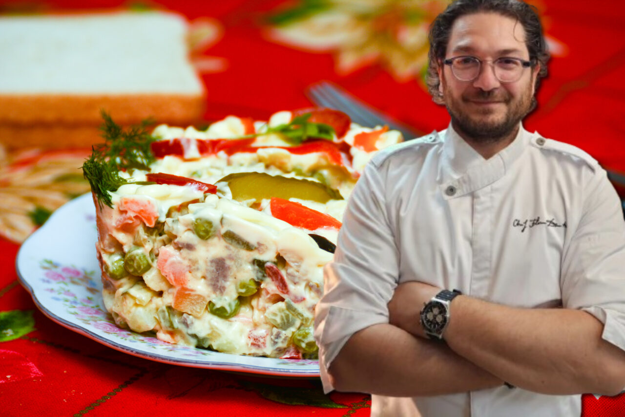 Chef Florin Dumitrescu dezvăluie cele 11 ingrediente pentru o salată de boeuf perfectă! Rețeta tradițională pregătită pas cu pas