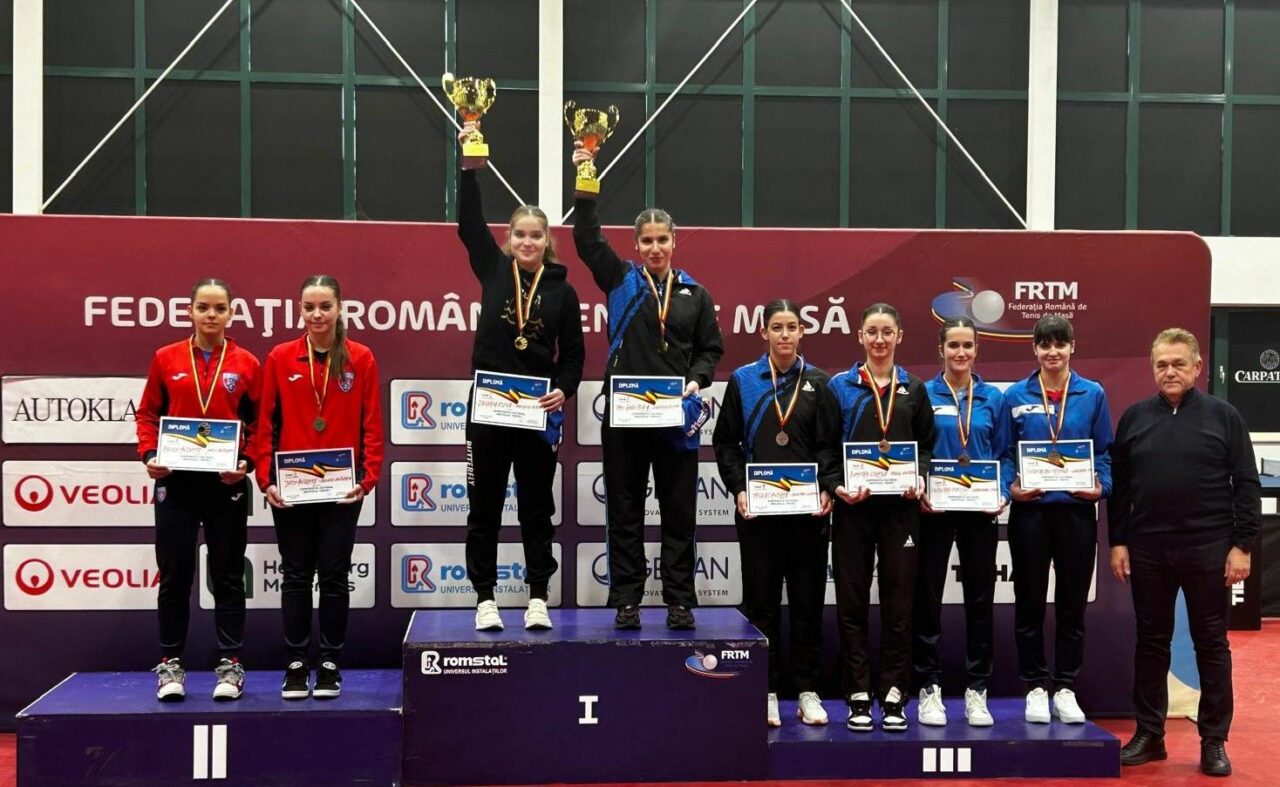 Elena Zaharia, campioană națională la tenis de masă, se pregătește de Revelion | sursa foto: Gandul