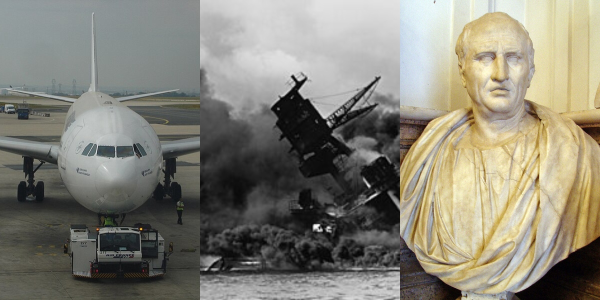 7 DECEMBRIE, calendarul zilei: Este asasinat Cicero/ Ziua internațională a aviației civile/ Japonia atacă Pearl Harbour