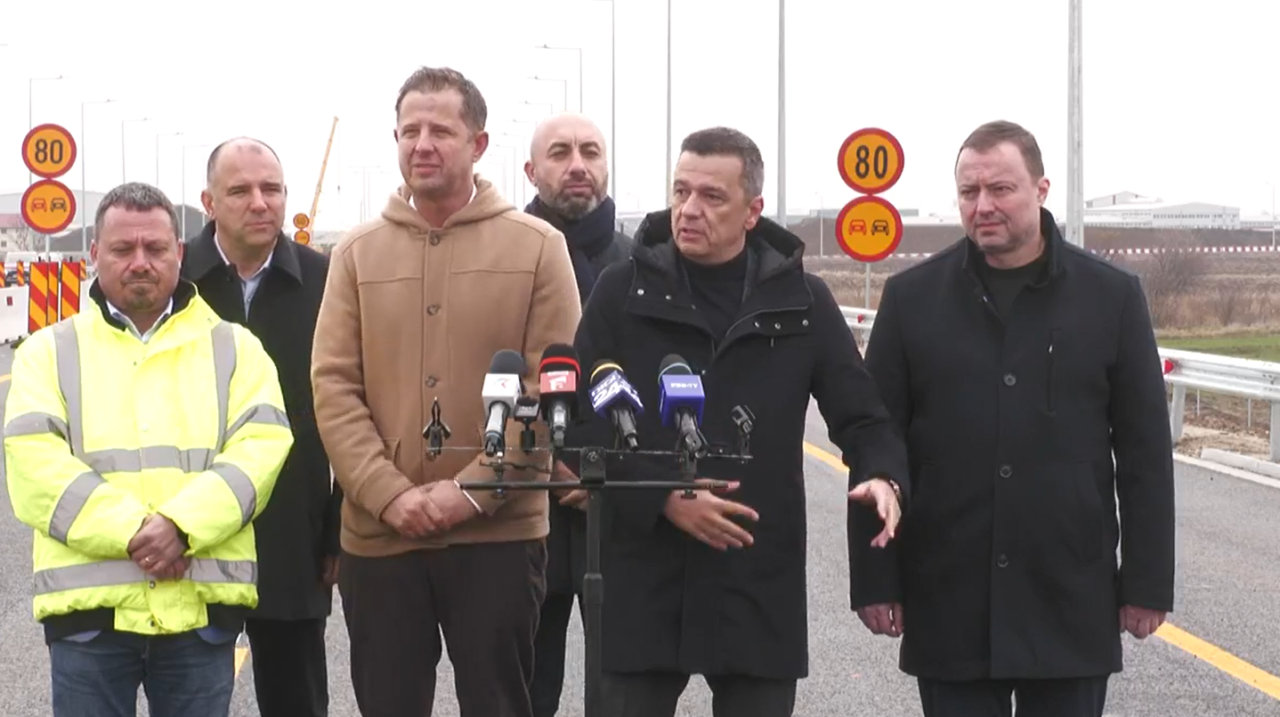 Lotul 2 din AUTOSTRADA 0 Nord şi DN2 a fost deschis circulației. Sorin Grindeanu: 80-90 km vor fi dați în folosință în următoarele două săptămâni