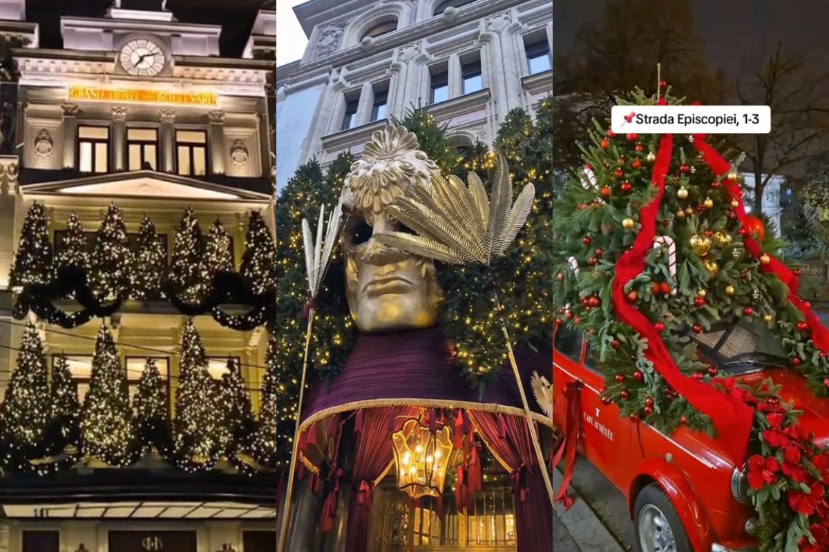 Top 10 locuri decorate de Crăciun din București pe care să NU le ratezi! VIDEO