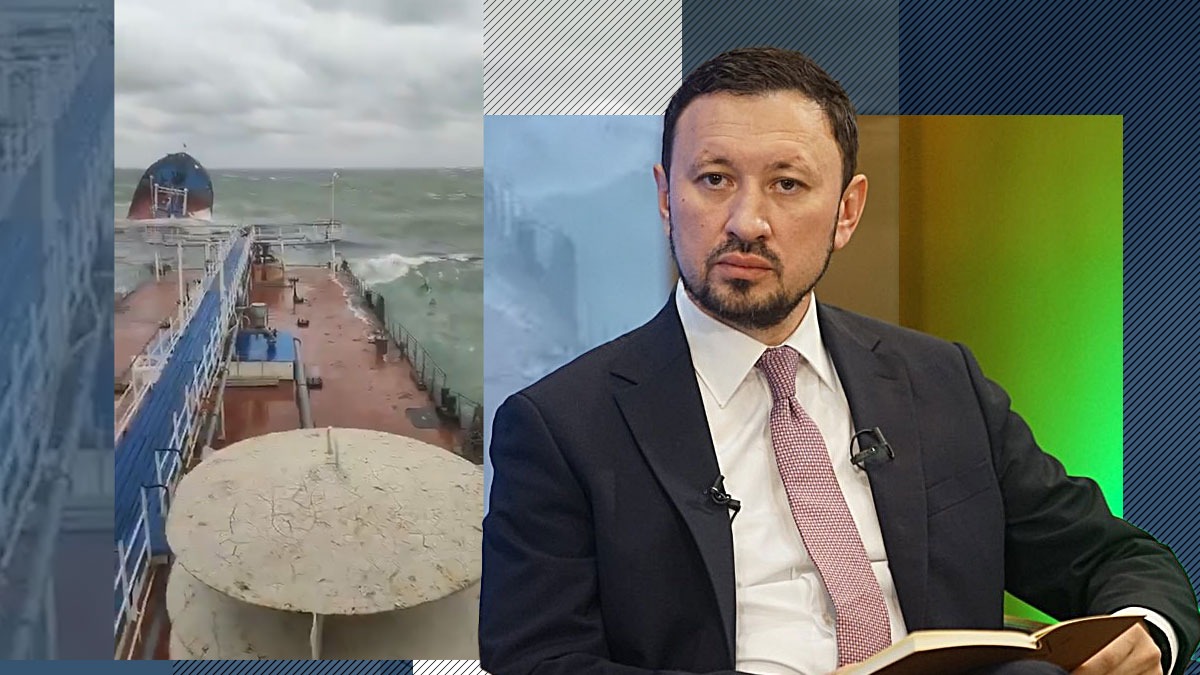 Scurgeri de petrol în mare, după furtuna din Strâmtoarea KERCI/ Mircea FECHET: „Posibilitatea de a ajunge în zona litoralului românesc fiind infimă”