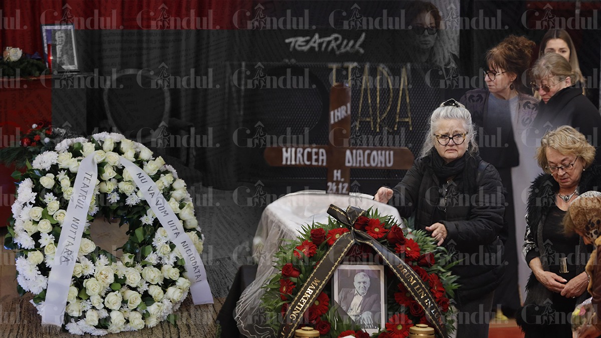 „Buletin de ETERNITATE”. Mircea Diaconu, ultimul mare rol, din locul pe care l-a iubit. Omagii la Teatrul Nottara. Când va fi înmormântat actorul