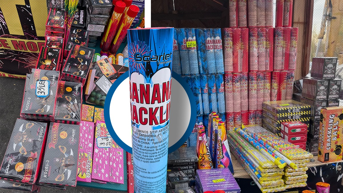 Ce PETARDE poți aprinde la REVELION fără să primești amendă. Cât te costă să ai spectacol de artificii în noaptea dintre ani