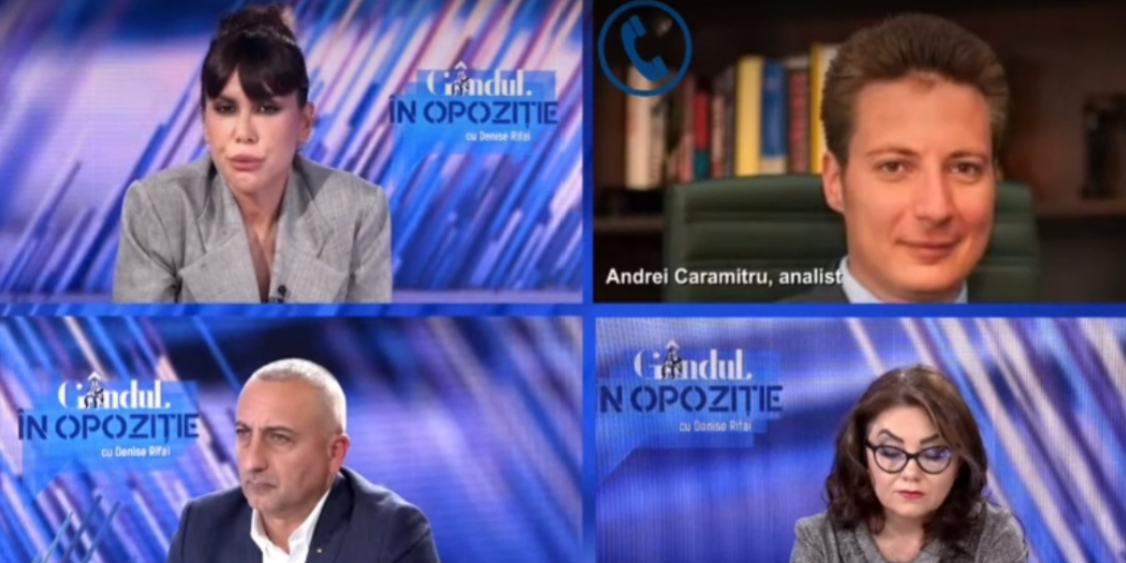 Andrei Caramitru: Se vede legătura directă cu Rusia. A costat undeva la 50 de milioane de euro (prin Crypto) campania lui Georgescu