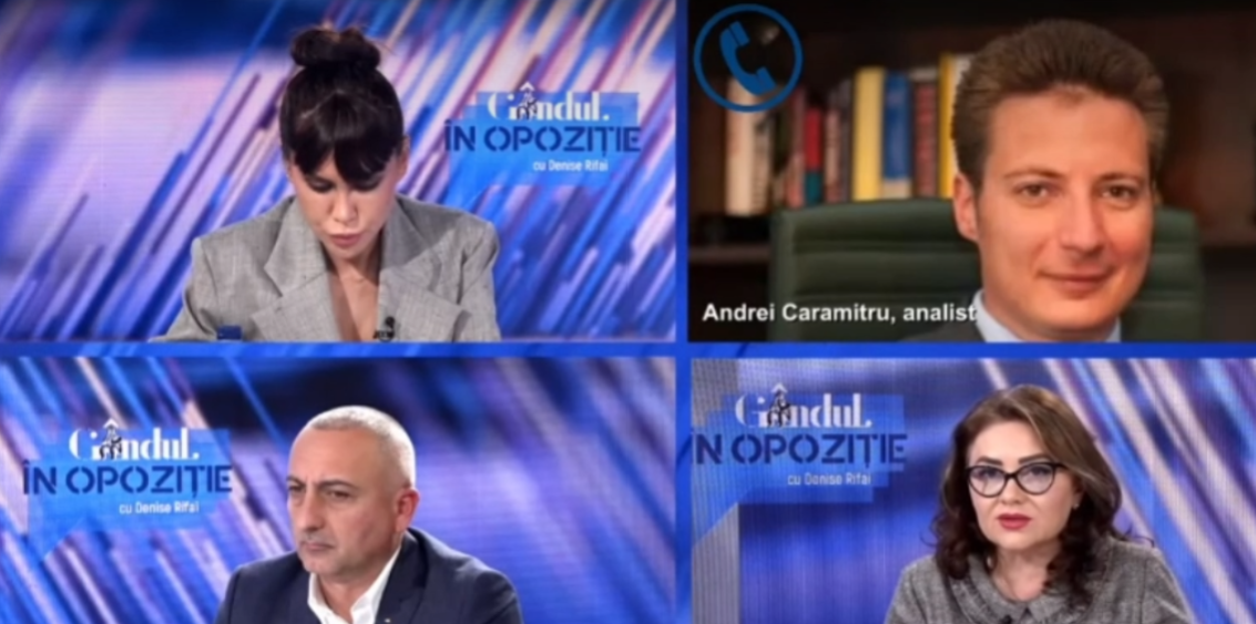 Andrei Caramitru: Românii trebuie să înțeleagă că nu pot vota pe cineva susținut de o armată de conturi false și de ruși