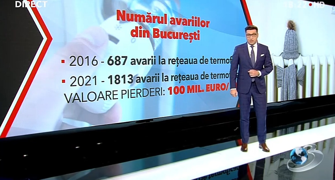 Facturi mari, calorifere reci. Rețelele de termoficare din România au PIERDERI uriașe
