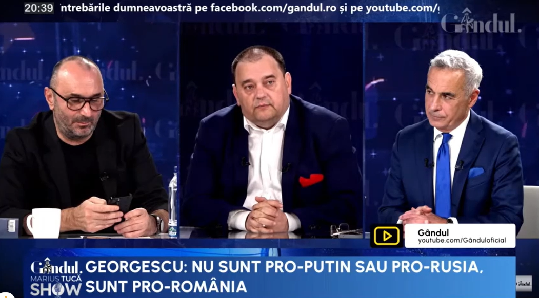 Călin Georgescu: „Eu nu sunt antisemit. Eu sunt creștin prin SÂNGE”