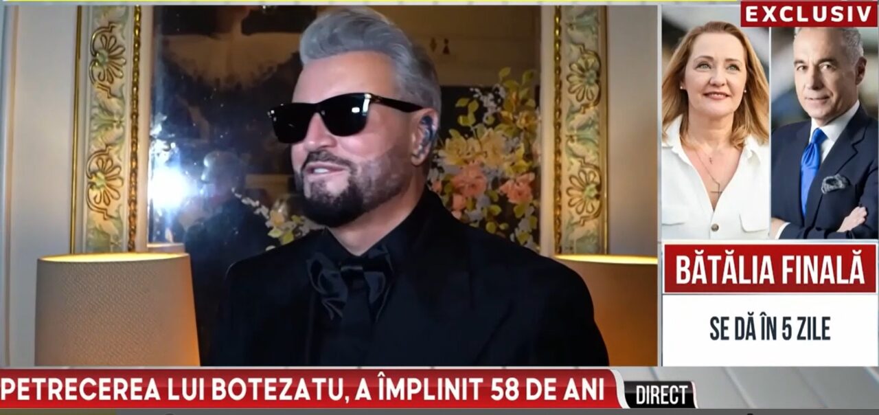 Cătălin Botezatu a împlinit 58 de ani. Petrecere alături de prieteni la Craiova