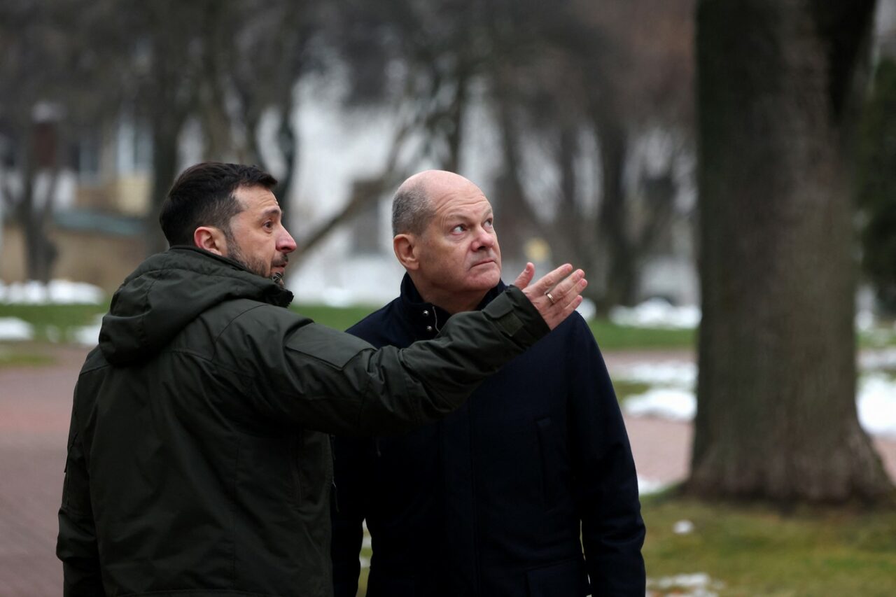 Olaf Scholz, în vizită la Kiev. Oficialul a promis sprijin pentru Ucraina