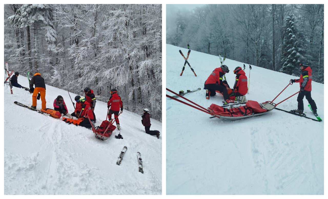 Salvamontiştii fac apel la „responsabilitate” după ce accidentele produse pe pârtiile de pe Valea Prahovei s-au ÎNMULȚIT semnificativ în ultimele zile