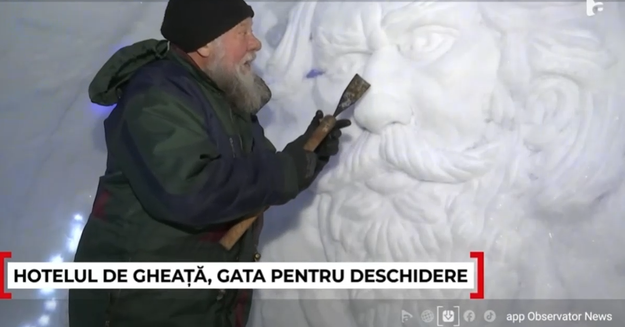 Hotelul de GHEAȚĂ își deschide porțile. Cât costă o noapte de cazare