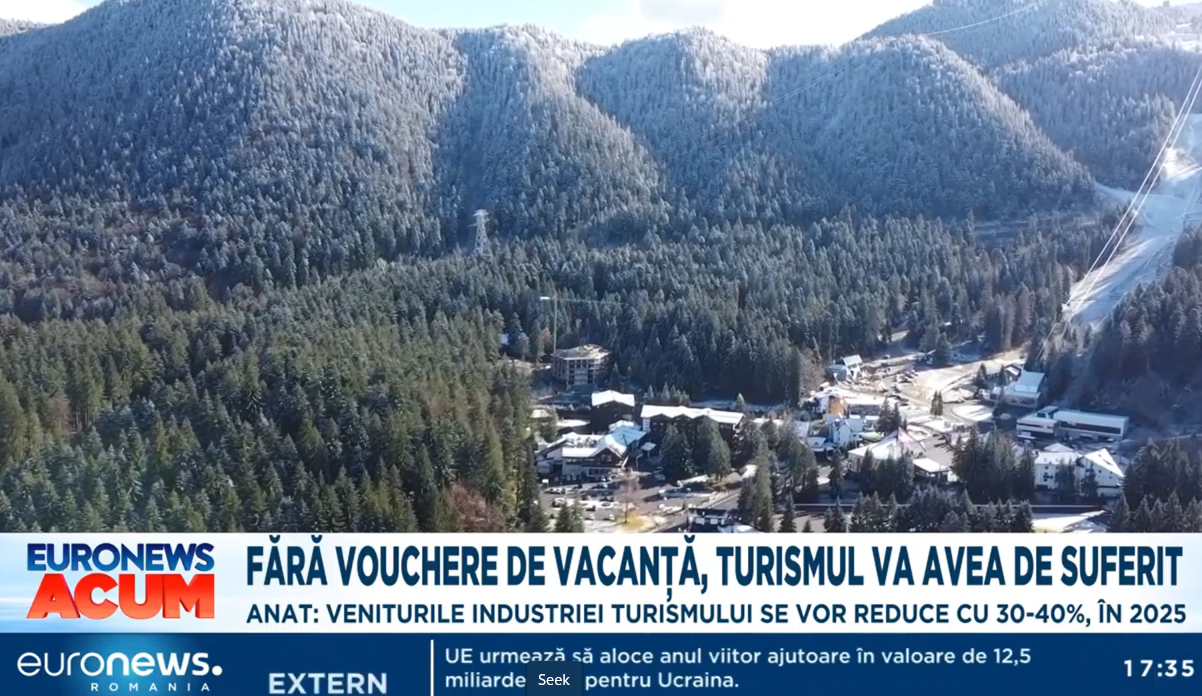 Fără vouchere de vacanță, turismul va avea de suferit. Reprezentanții în turism estimează o scădere de până la 40% a încasărilor în întreaga industrie