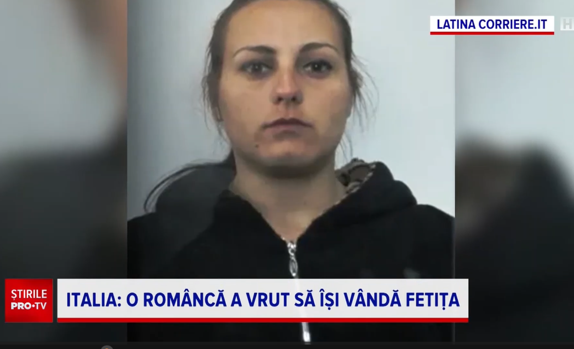Româncă CONDAMNATĂ în Italia că a încercat să-și vândă fetița unei italience. Cum s-a descoperit totul