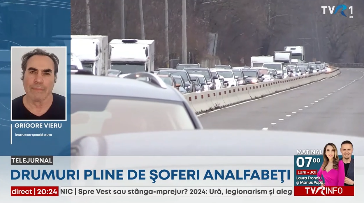 România, codașă la siguranța pe drumurile publice. Statistici: mulți șoferi sunt analfabeți