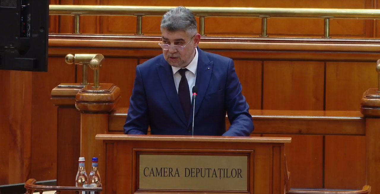 Marcel Ciolacu, după votul de învestitură: ATÂT S-A PUTUT