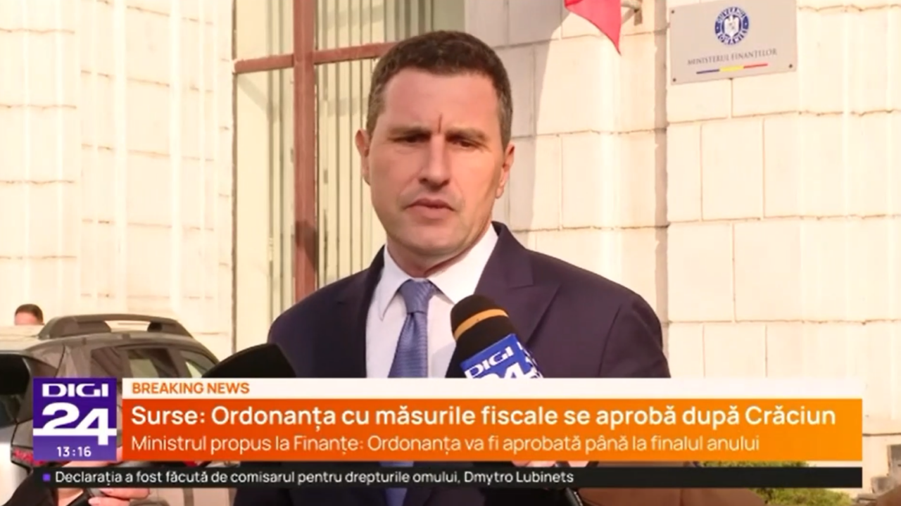 Propunerea de ministru al Finanțelor merge la audieri cu temele făcute/ „Cel târziu pe 30 decembrie, să începem pregătirile pentru anul bugetar 2025”