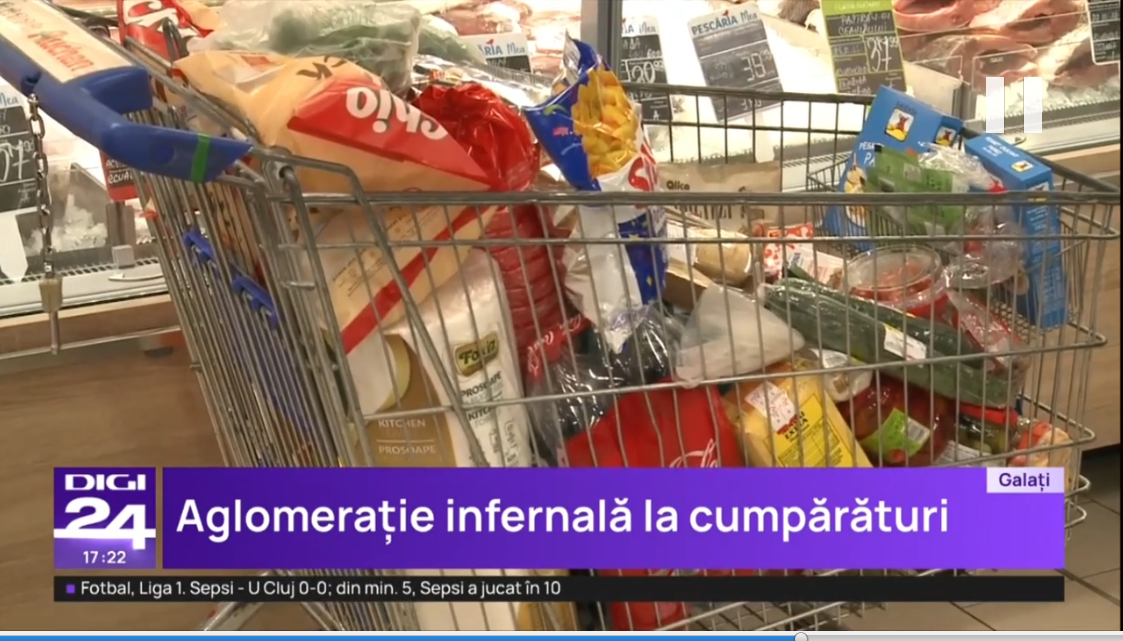 Românii se pregătesc intens pentru CRĂCIUN: cozi la magazine și liste de cumpărături pline