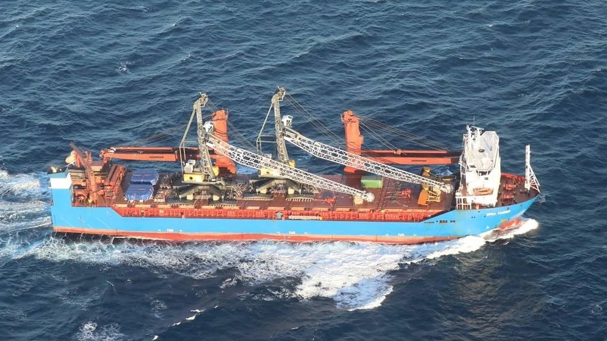 O navă rusească s-a SCUFUNDAT în Marea Mediterană. Ar fi fost utilizată pentru evacuarea armelor din bazele militare din Siria