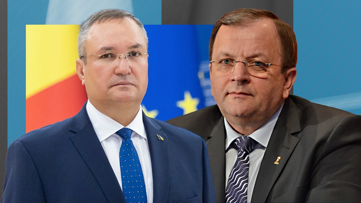 Nicolae Ciucă și Gheorghe Flutur discută despre coaliția pro-europeană și reformele guvernamentale | sursa foto: Gandul