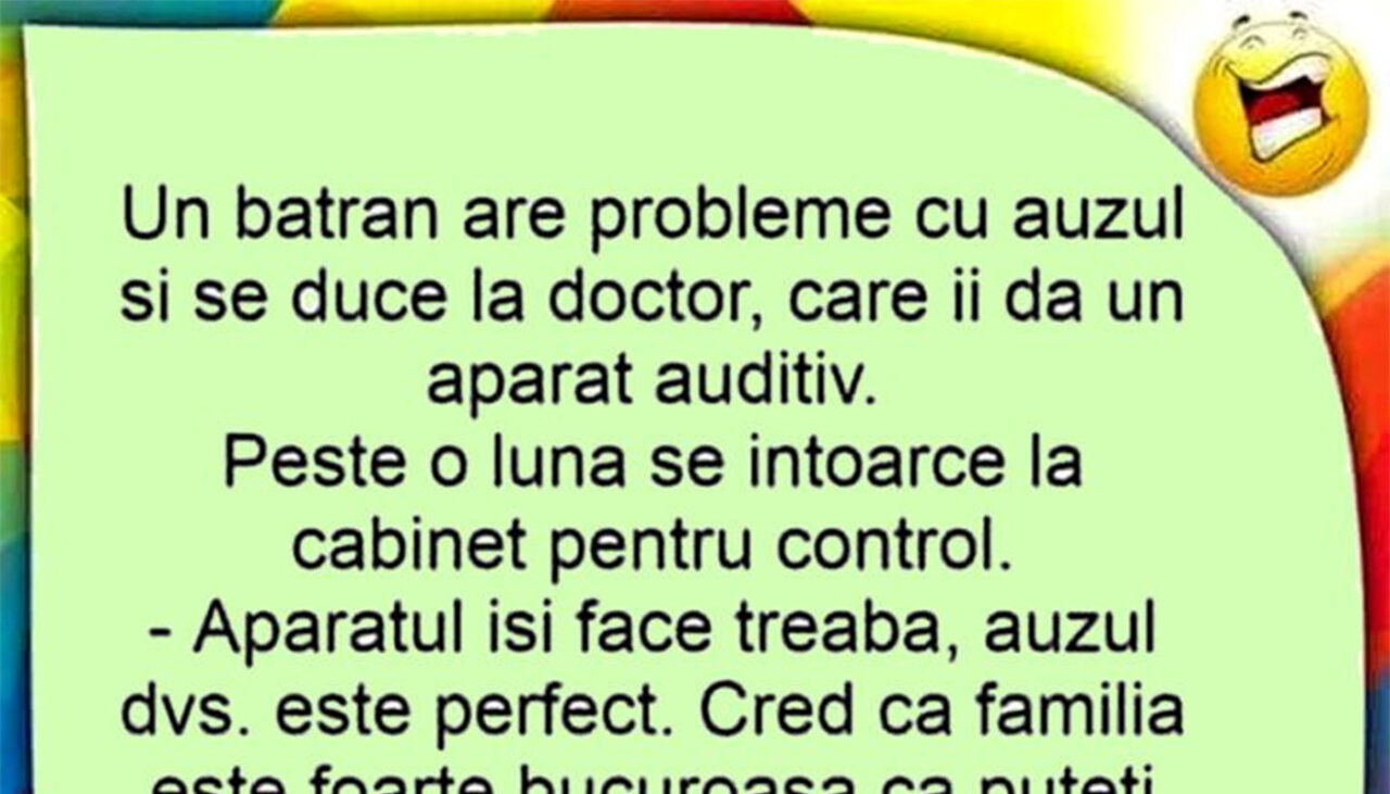 BANCUL ZILEI | Bătrânul și aparatul auditiv