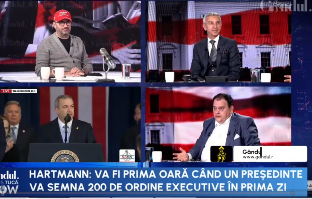 H. D. Hartmann: „Va fi prima oară când un PREȘEDINTE va semna 200 de ordine executive în prima zi”